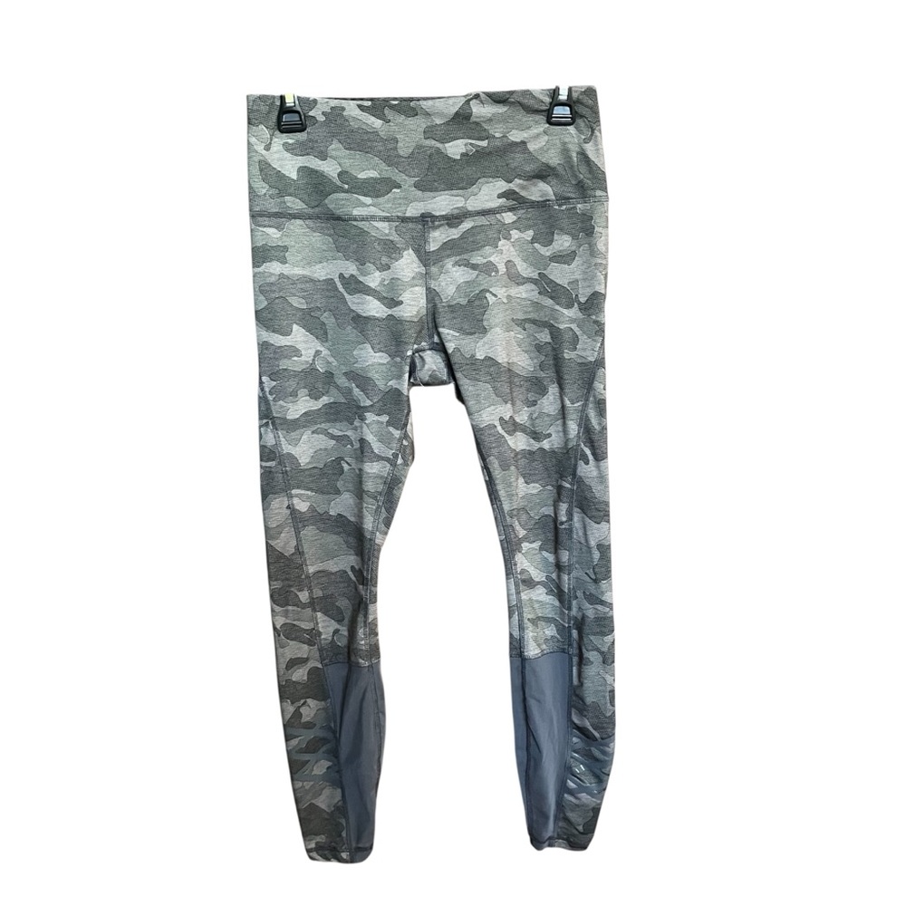RBX Activewear Leggings Women Sz Medium Green Camo Yoga Pant Stretch